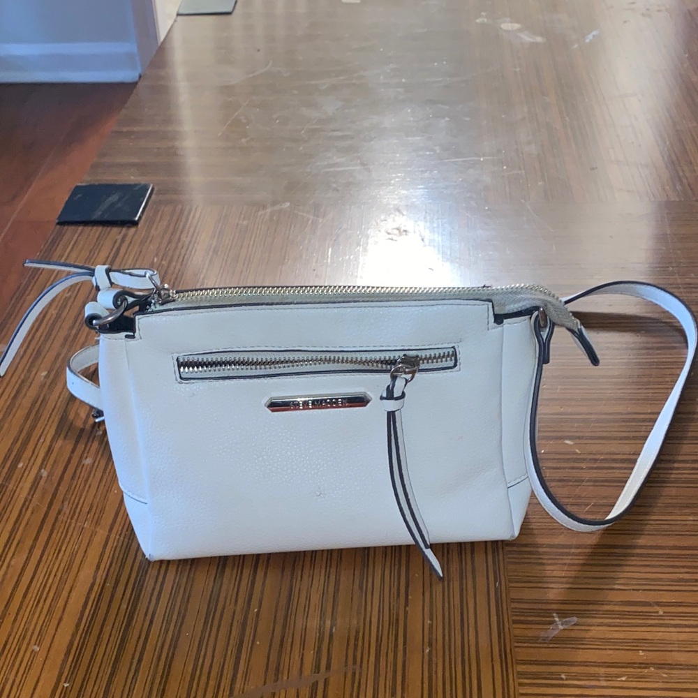 Steve Madden White Crossbody Bag